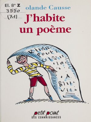 cover image of J'habite un poème
